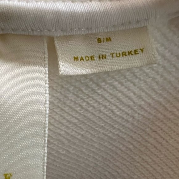 Anthropologie Maeve Hooded V neck Sweatshirt pullover hoodie - Picture 7 of 8